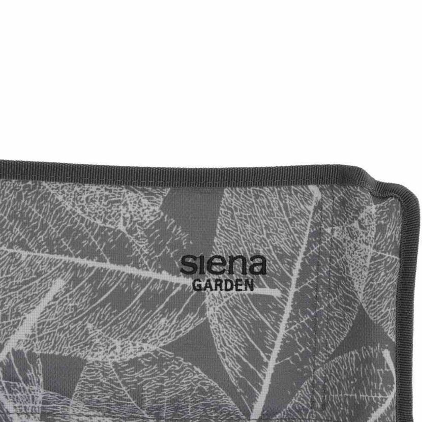 Campingstuhl 'Natura' klappbar Aluminium grau 64 x 91 x 46 cm