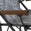 Campingstuhl 'Natura' klappbar Aluminium grau 64 x 91 x 46 cm
