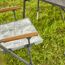 Campingstuhl 'Natura' klappbar Aluminium grau 64 x 91 x 46 cm