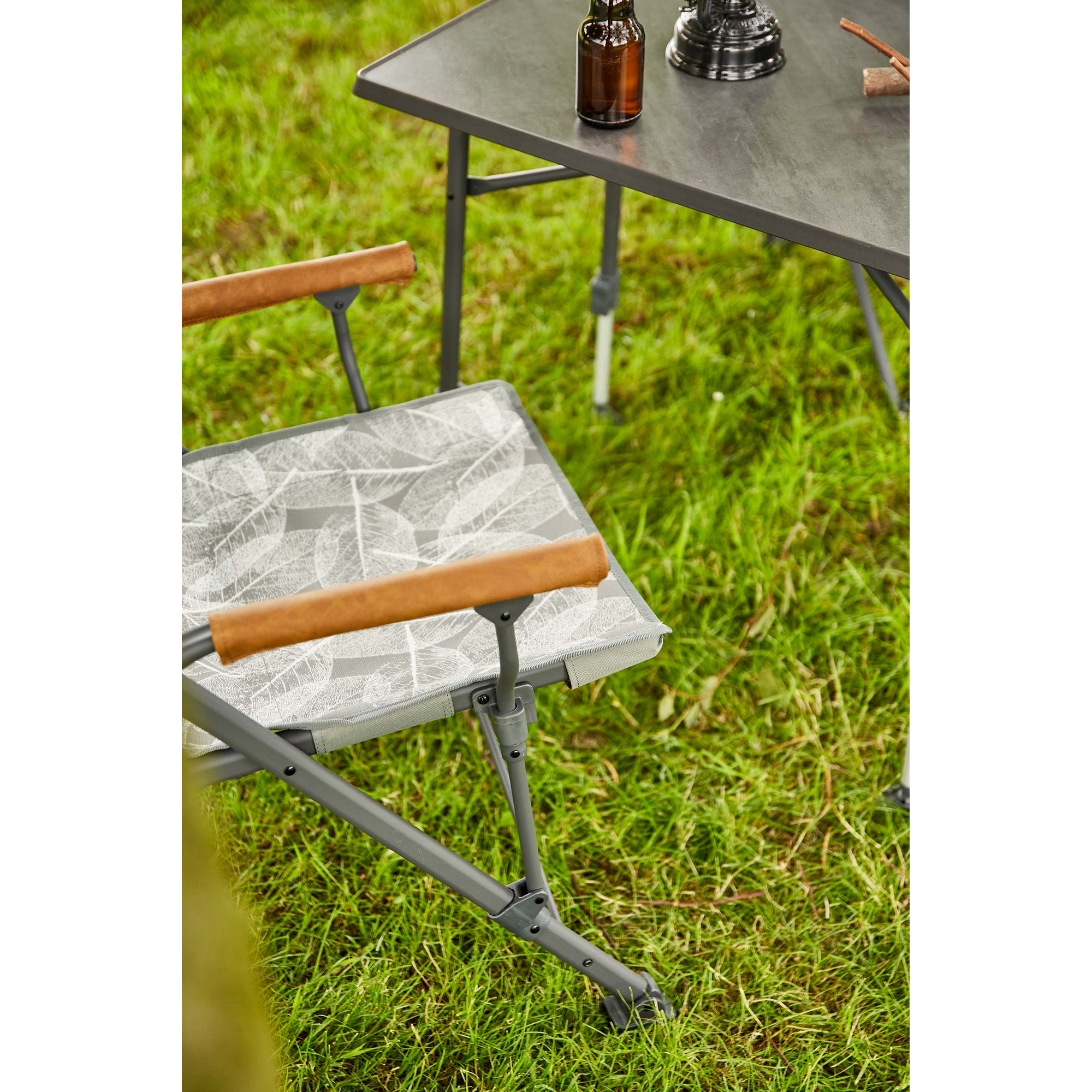 Camping-Regiestuhl 'Natura' grau 73 x 55 x 99 cm + product picture