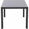 Gartentisch 'Ricon' Aluminium/Glas 90 x 75 x 160 cm
