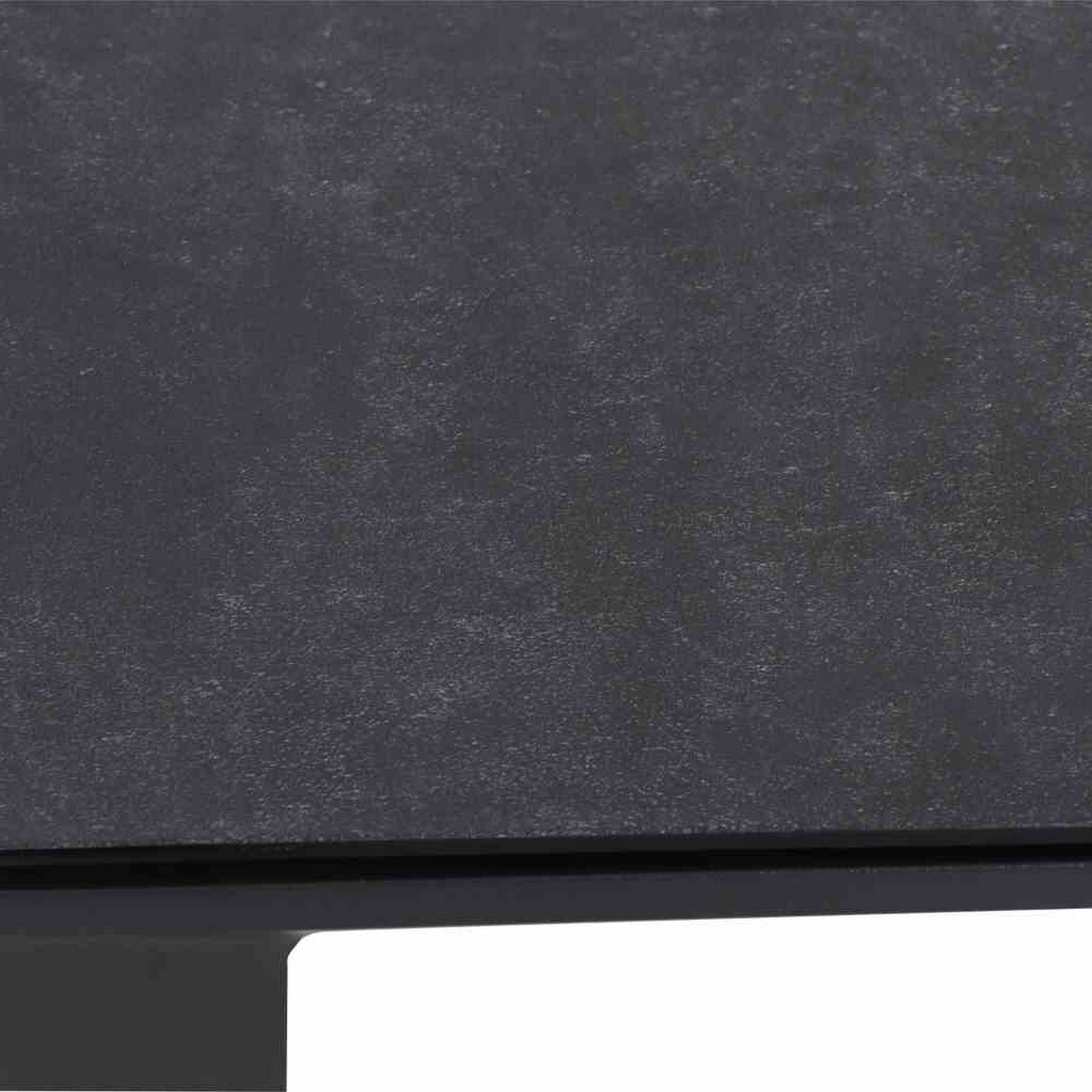 Gartentisch 'Ricon' Glas anthrazit 160 x 90 x 75 cm