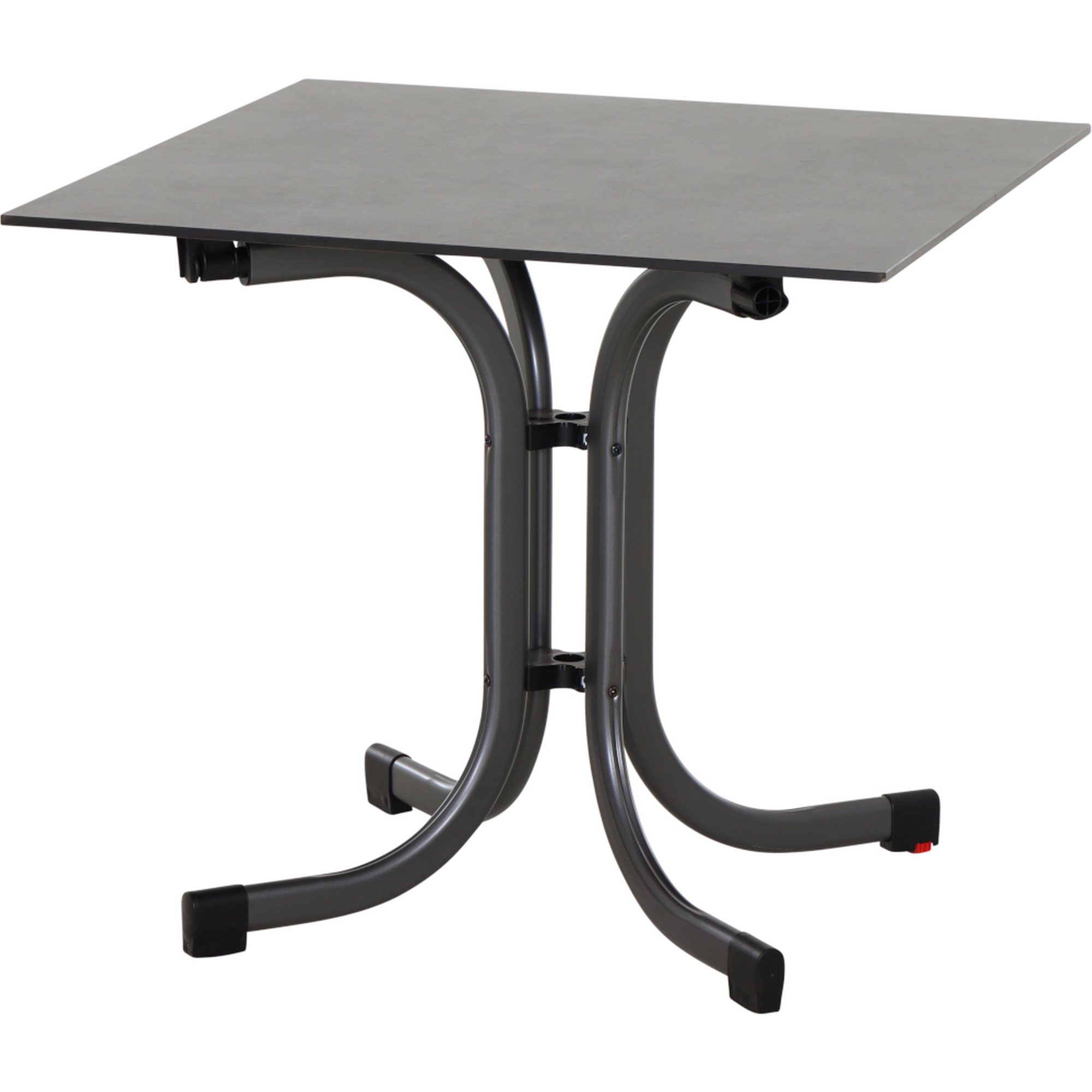 Klapptisch 'Sola' anthrazit 80 x 80 x 71 cm