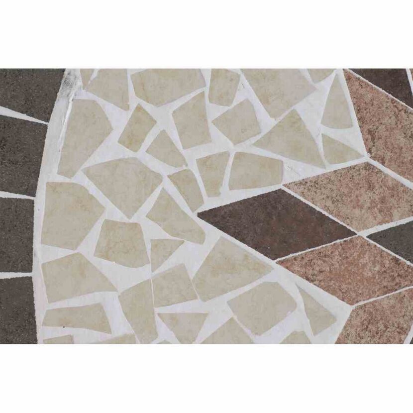 Gartentisch 'Stella' Stahl/Keramik Ø 70 x 71 cm