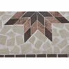 Gartentisch 'Stella' klappbar Stahl/Keramik 68 x 60 x 41 cm