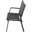 Gartenbank 'Tesoro' 2-Sitzer Aluminium anthrazit 138,5 x 97 x 67 cm