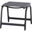 Gartenhocker 'Tesoro' stapelbar Aluminium grau 51 x 44 x 46 cm