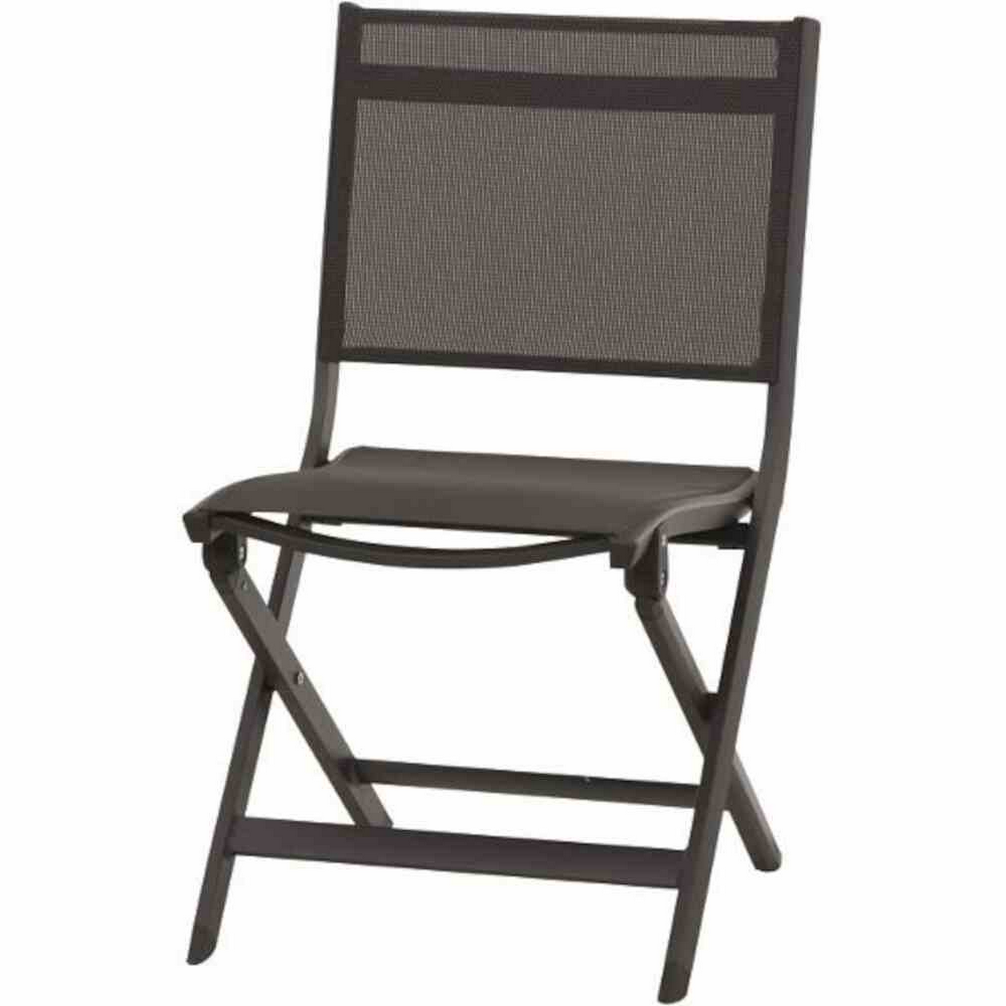 Klappstuhl 'Tesoro' anthrazit 58 x 50,5 x 88 cm