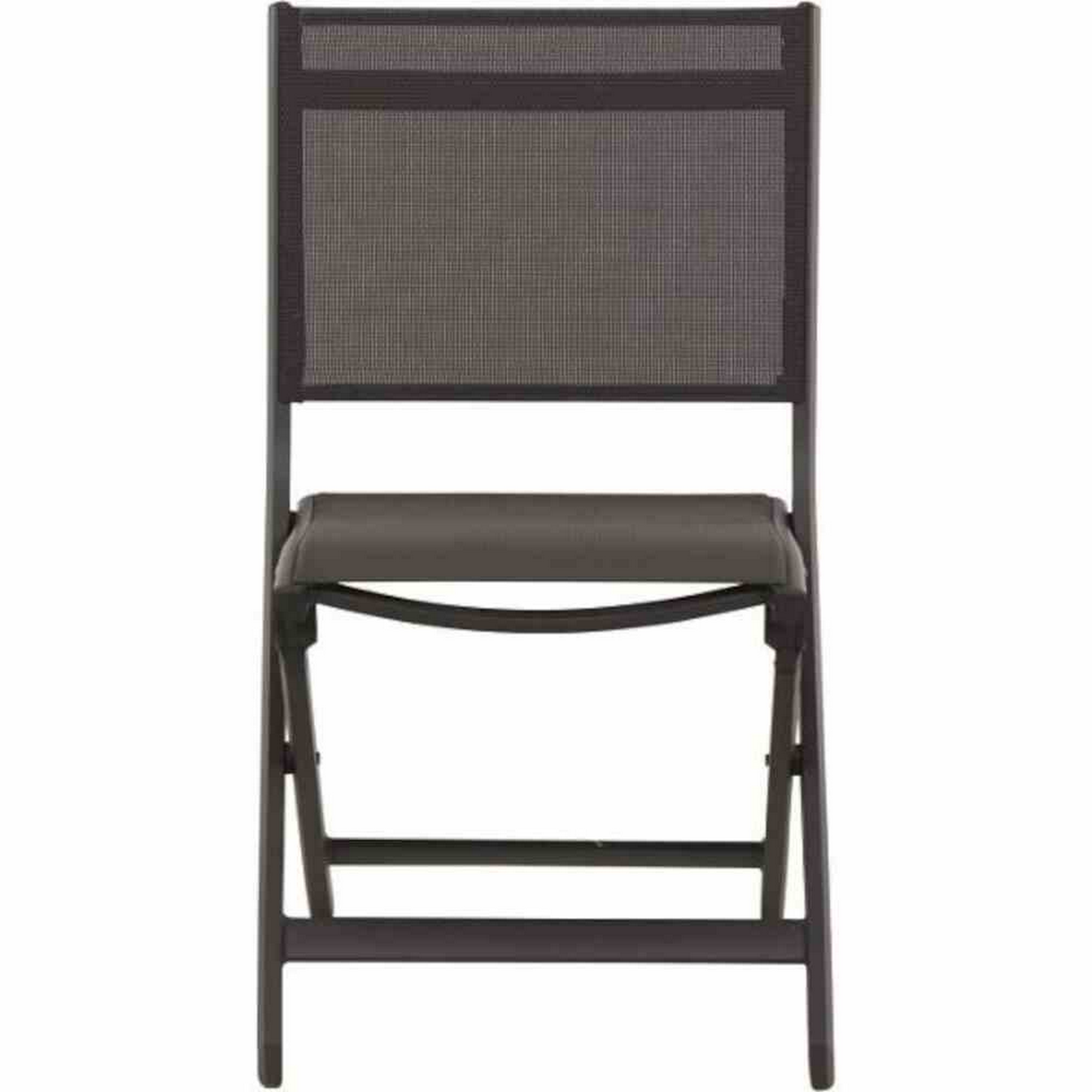 Klappstuhl 'Tesoro' anthrazit 58 x 50,5 x 88 cm