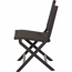 Klappstuhl 'Tesoro' anthrazit 58 x 50,5 x 88 cm
