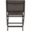 Klappstuhl 'Tesoro' anthrazit 58 x 50,5 x 88 cm
