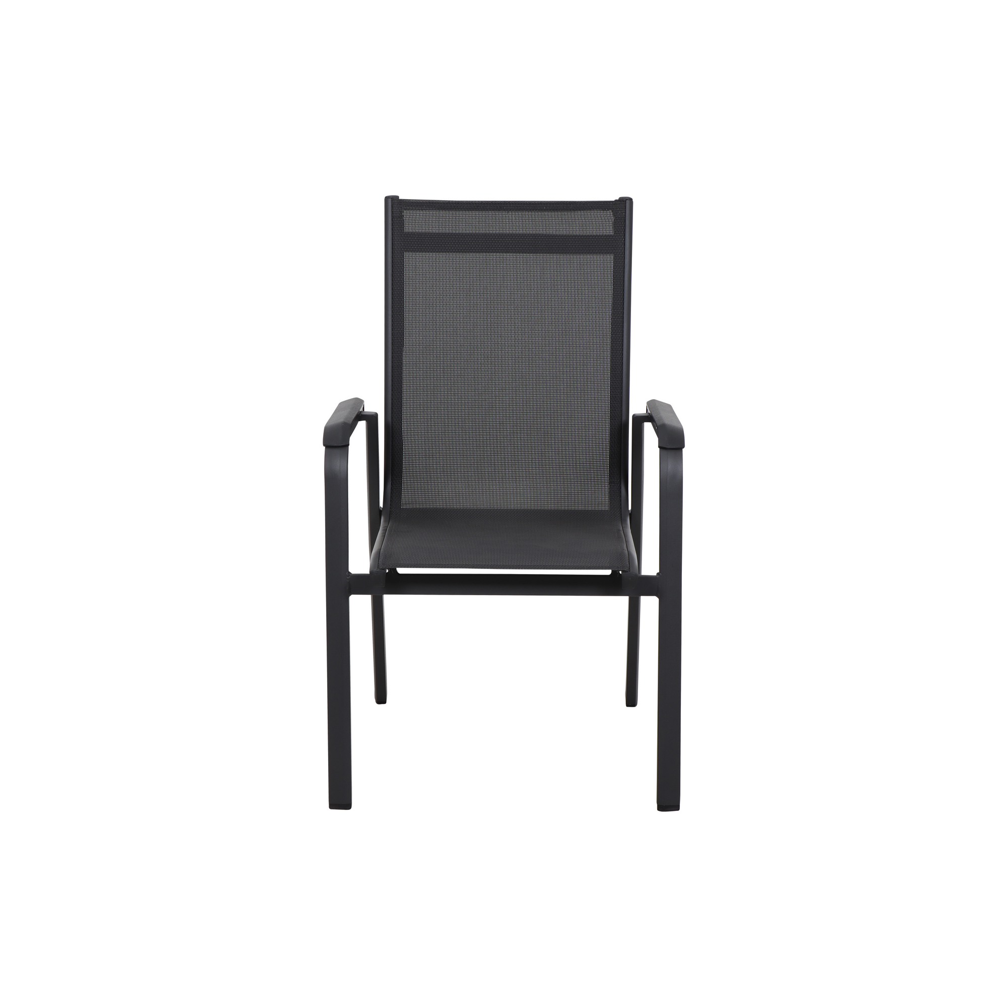 Stapelsessel 'Tesoro' anthrazit 68 x 62,5 x 98 cm