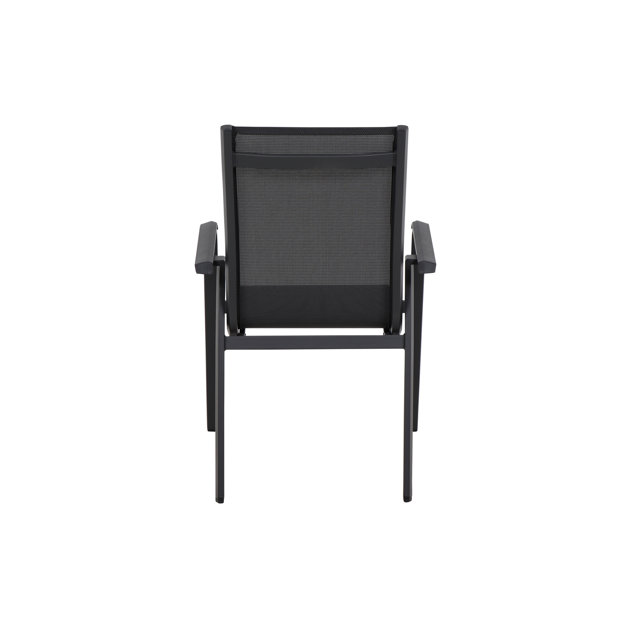 Stapelsessel 'Tesoro' anthrazit 68 x 62,5 x 98 cm