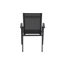 Stapelsessel 'Tesoro' anthrazit 68 x 62,5 x 98 cm