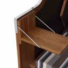 Strandkorb 'Trend 10+' 2-Sitzer Akazienholz braun/beige 101 x 165 x 80 cm