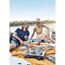 Picknick am See mit Kartuschen-Kocher