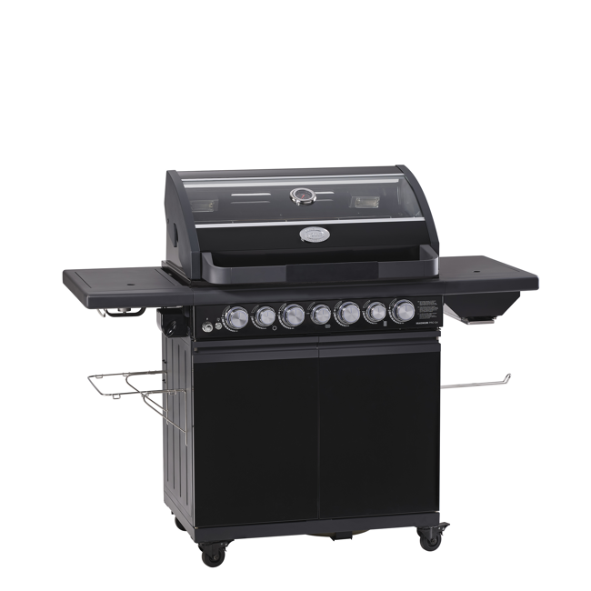 Bild von Gasgrill 'BBQ-Station Magnum Pro G4-S' schwarz 147 x 125 x 70,2 cm
