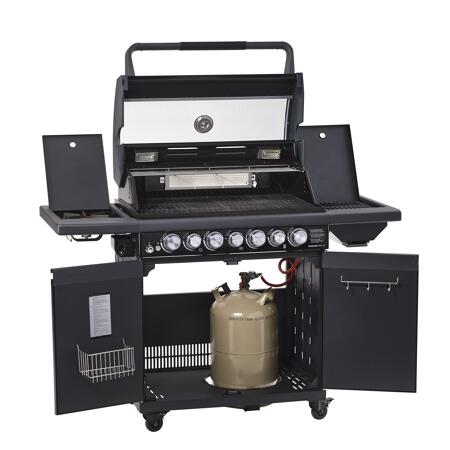 3. Bild von Gasgrill 'BBQ-Station Magnum Pro G4-S' schwarz 147 x 125 x 70,2 cm