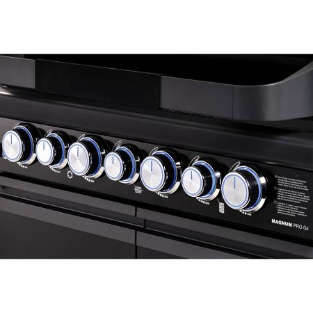 4. Bild von Gasgrill 'BBQ-Station Magnum Pro G4-S' schwarz 147 x 125 x 70,2 cm