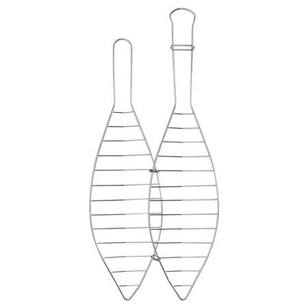 3. Bild von Fischhalter Edelstahl 42 x 10 cm 4-teilig