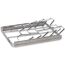 Klappbarer Spare-Rib Halter aus Metall.