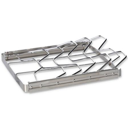 4. Bild von Spare-Rib-Halter Edelstahl klappbar 24,5 x 22,5 x 8,7 cm
