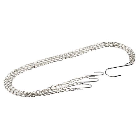 3. Bild von Grillrost mit Kette verchromt Ø 43 cm