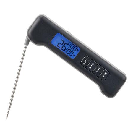 3. Bild von Grillthermometer klappbar mit LCD-Display