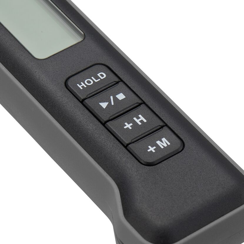 Tasten eines Thermometers