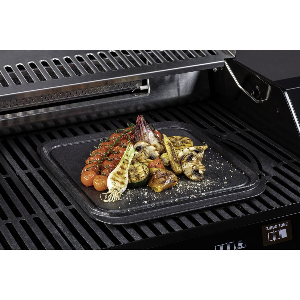 Gegrilltes Gemüse auf Grillplatte