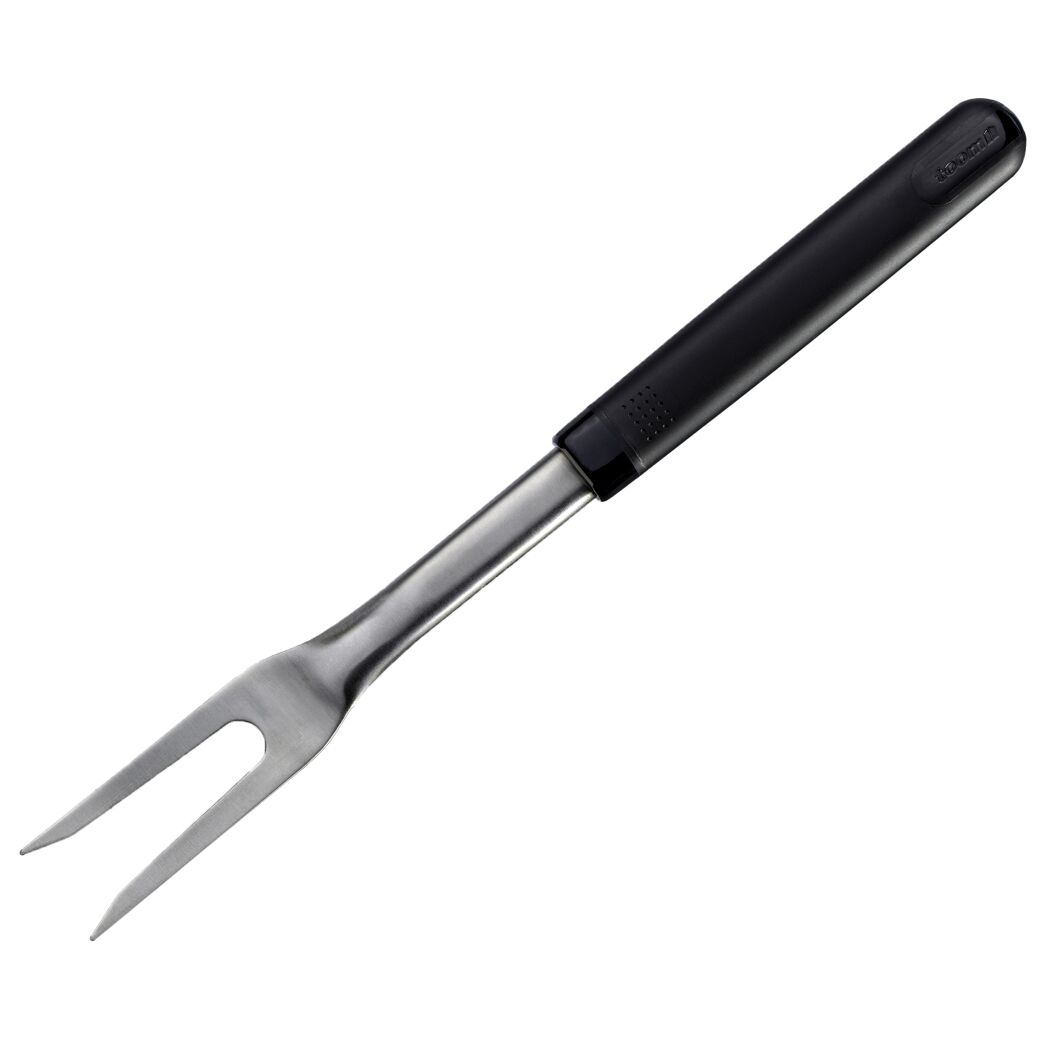 Grillgabel mit schwarzem Griff