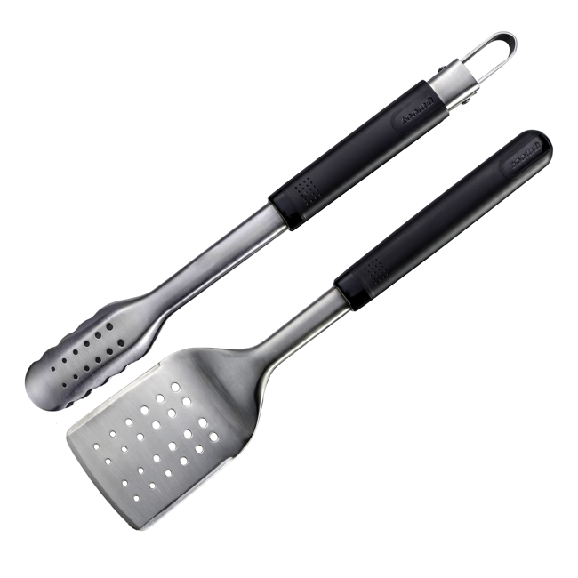 Bild von Grillbesteck-Set Edelstahl 2-teilig