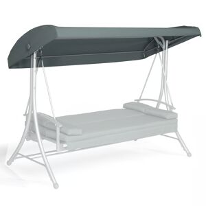 Ersatzdach für Hollywoodschaukel 'Sophia' mausgrau 228 x 167 x 120 cm