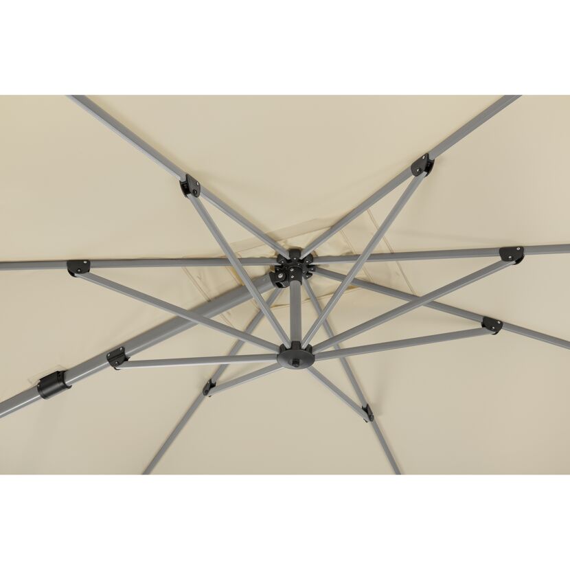 Ampelschirm 'Bermuda' drehbar/neigbar 260 x 350 cm