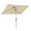 Beigefarbener Sonnenschirm Cordoba 230x150 cm