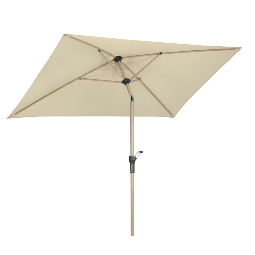 Beigefarbener Sonnenschirm Cordoba 230x150 cm
