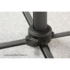 Ampelschirm 'Rhodos Twist' drehbar/neigbar 350 x 260 cm