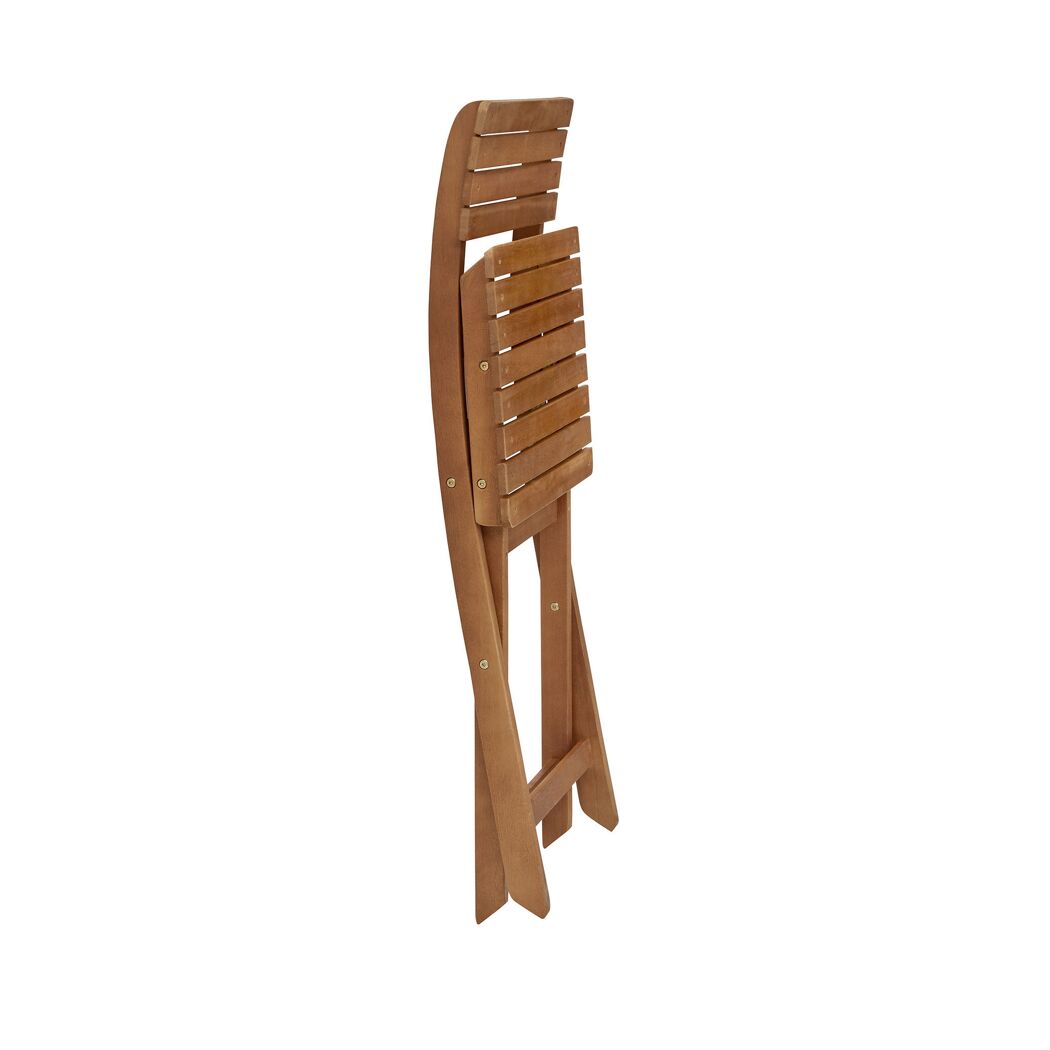 Zusammenklappbarer Holzstuhl