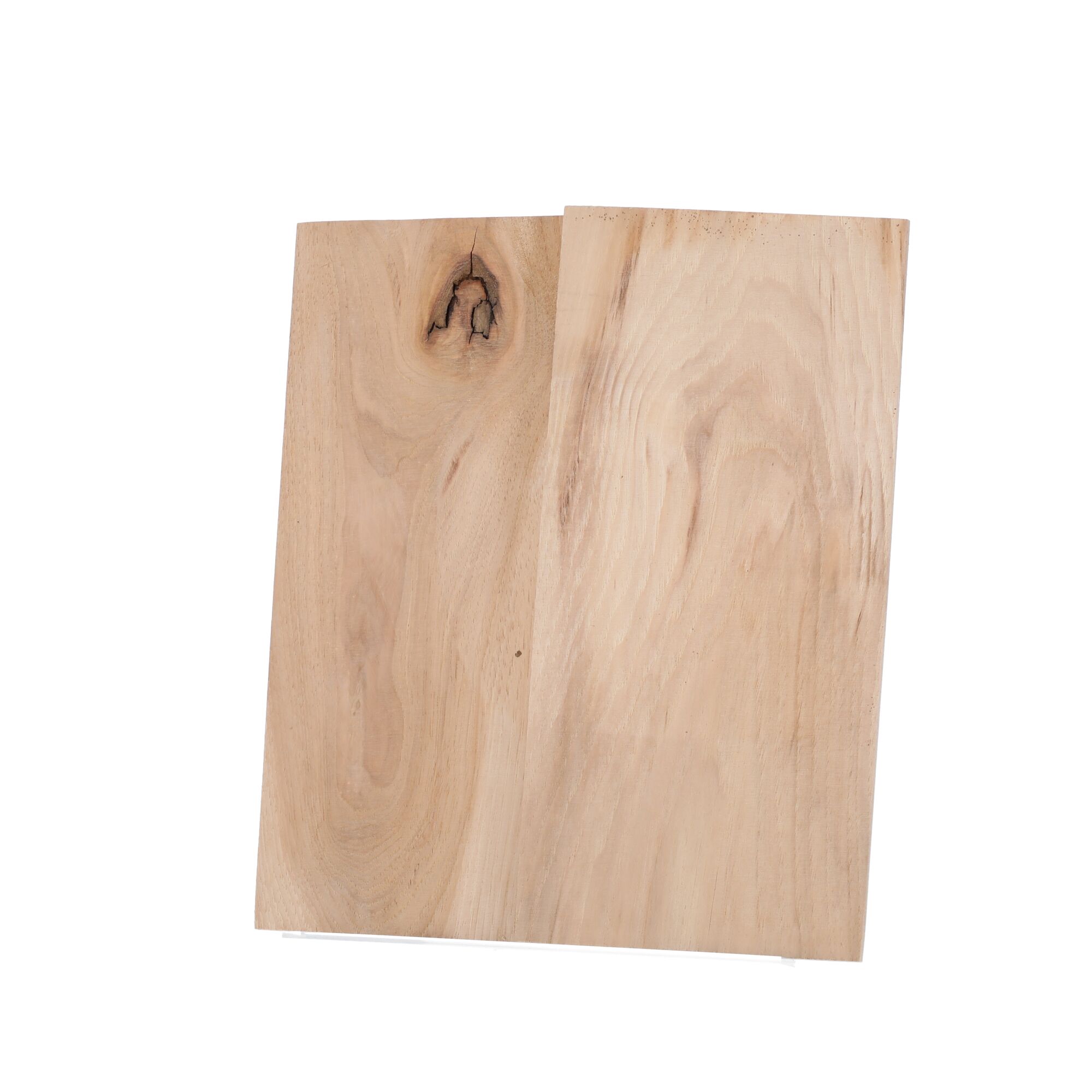 Zwei Hickory-Räucherbretter