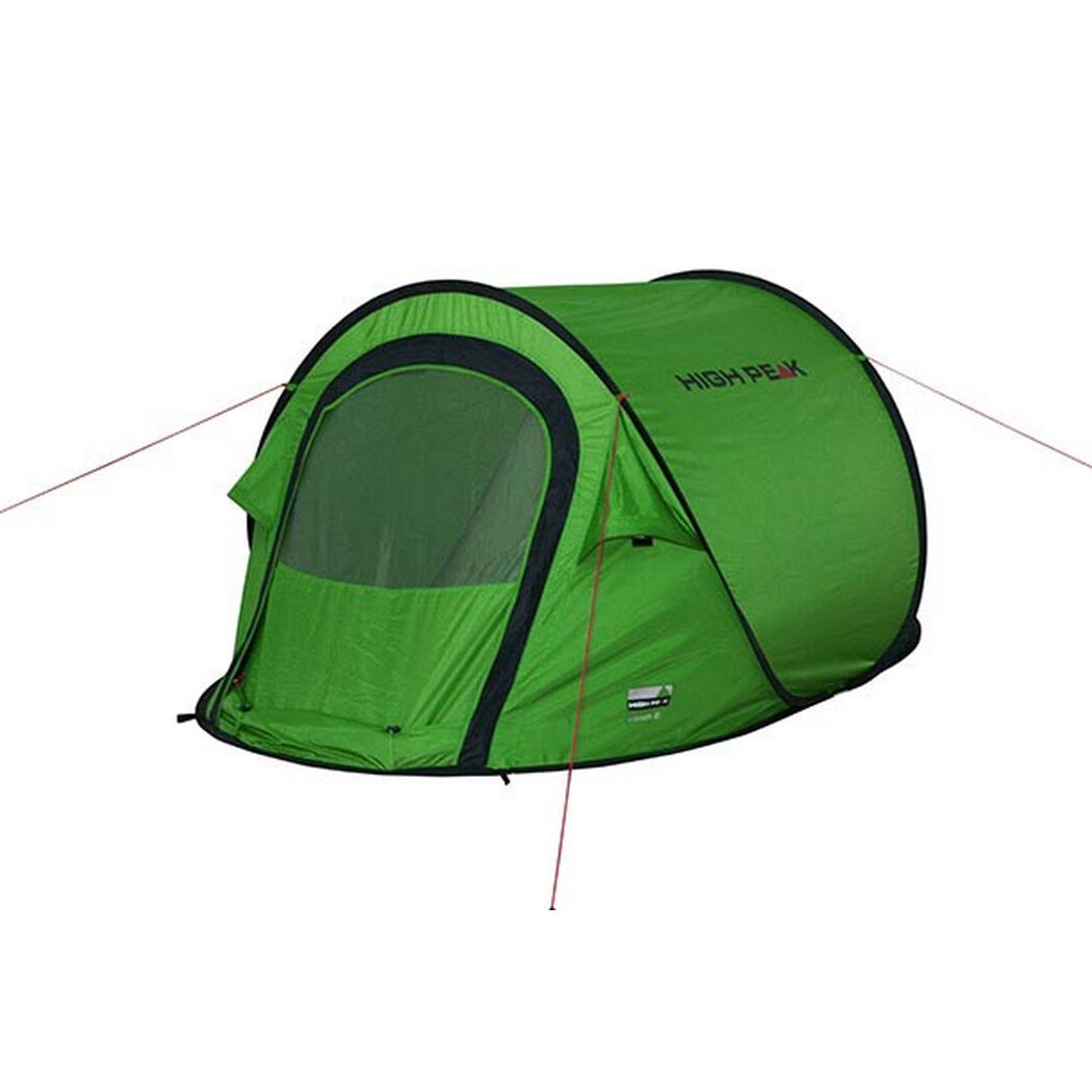 Pop-Up-Zelt 'Vision 2' grün 2 Personen 140 x 100 x 235 cm