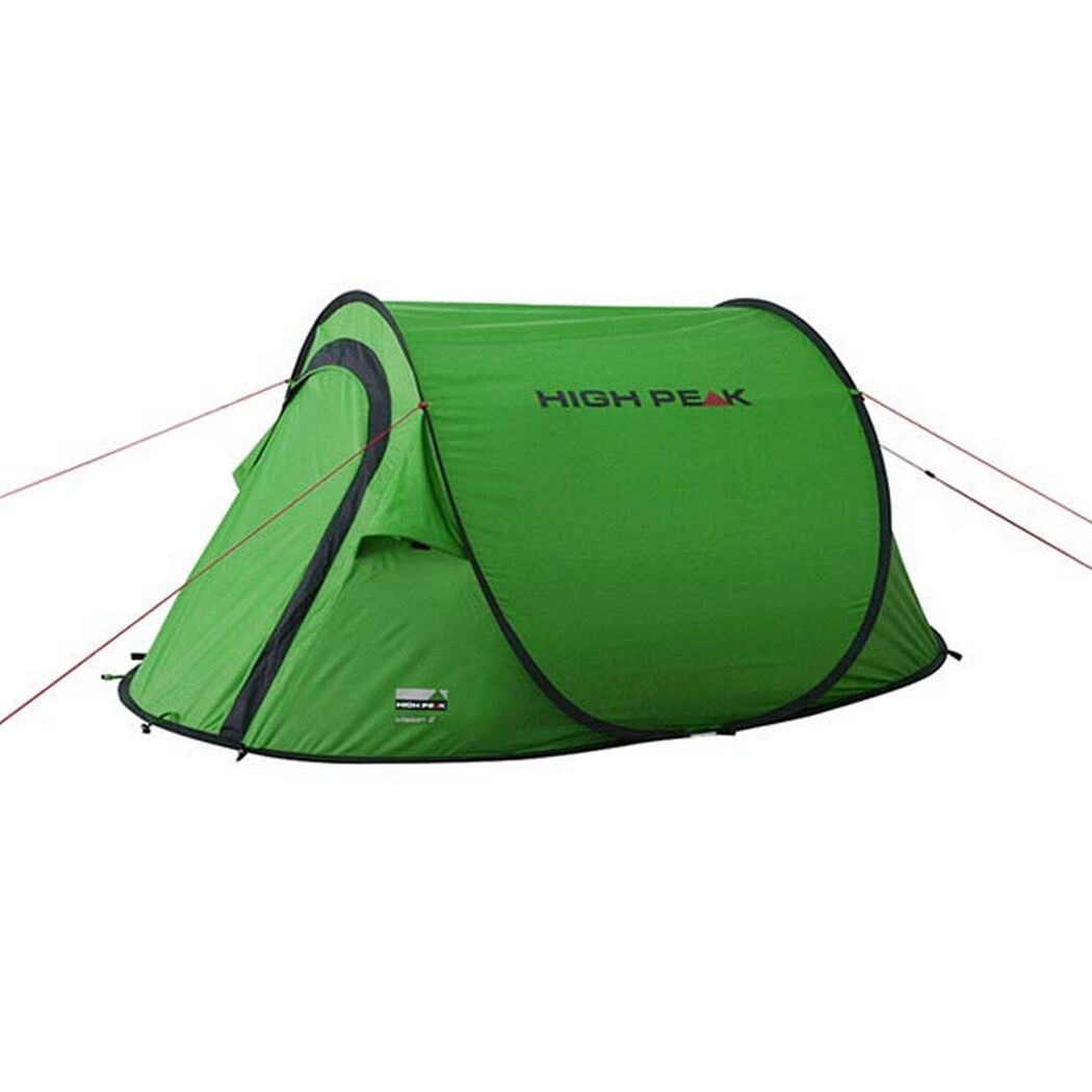 Pop-Up-Zelt 'Vision 2' grün 2 Personen 140 x 100 x 235 cm