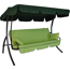 Hollywoodschaukel 'Trend Fun' 3-Sitzer grün 210 x 160 x 145 cm