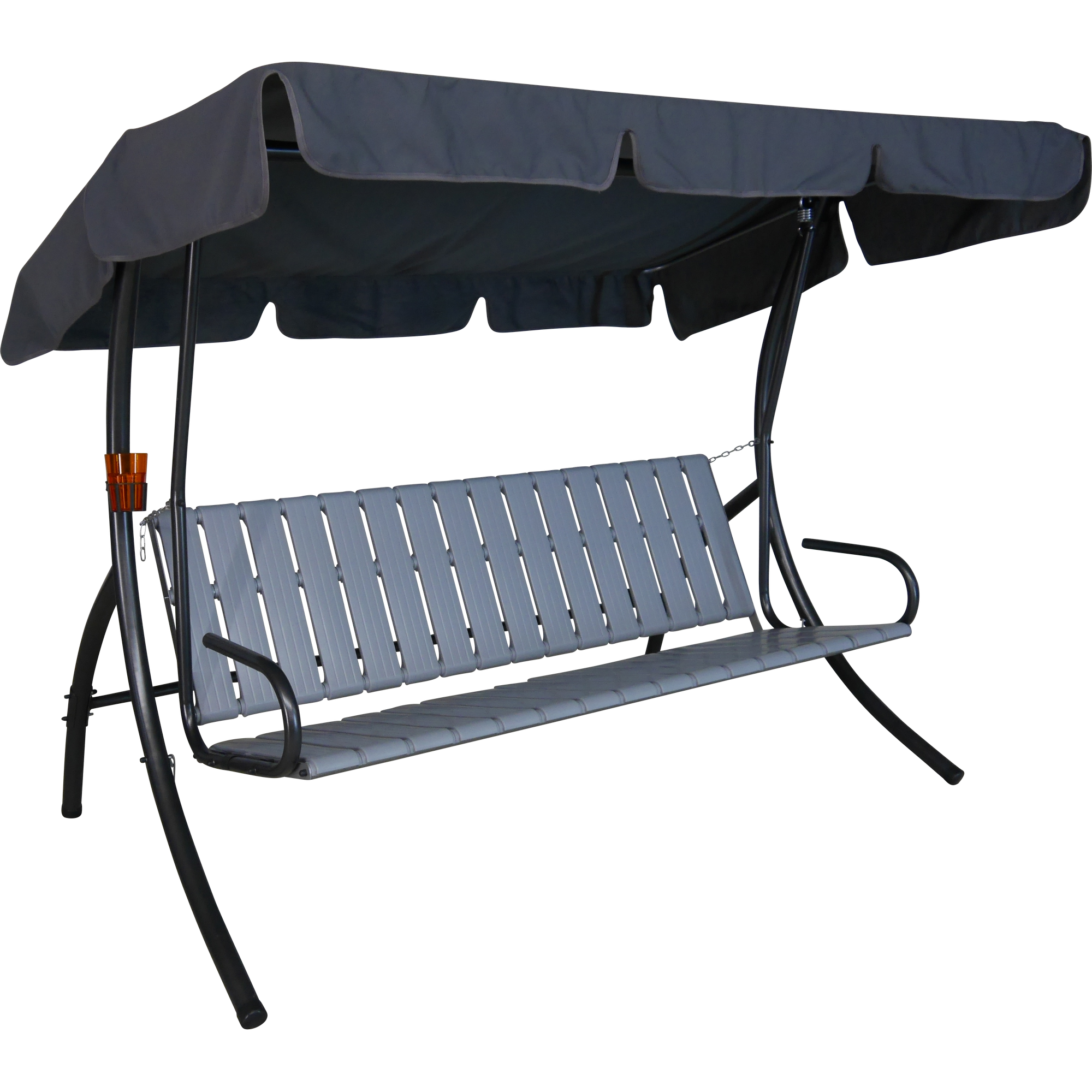 Hollywoodschaukel 'Trend Fun' 3-Sitzer orange 210 x 160 x 145 cm