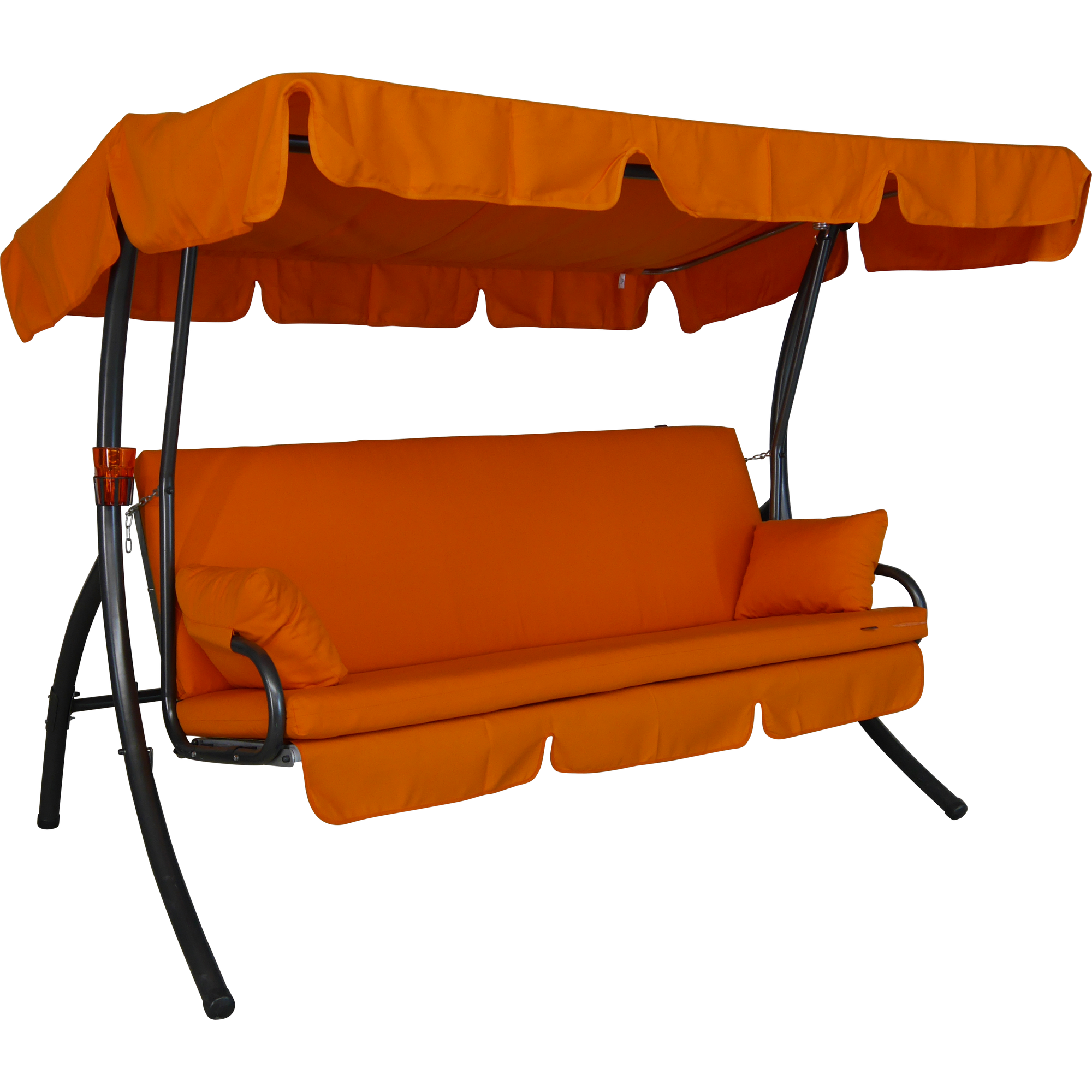 Hollywoodschaukel 'Trend Fun' 3-Sitzer orange 210 x 160 x 145 cm + product picture