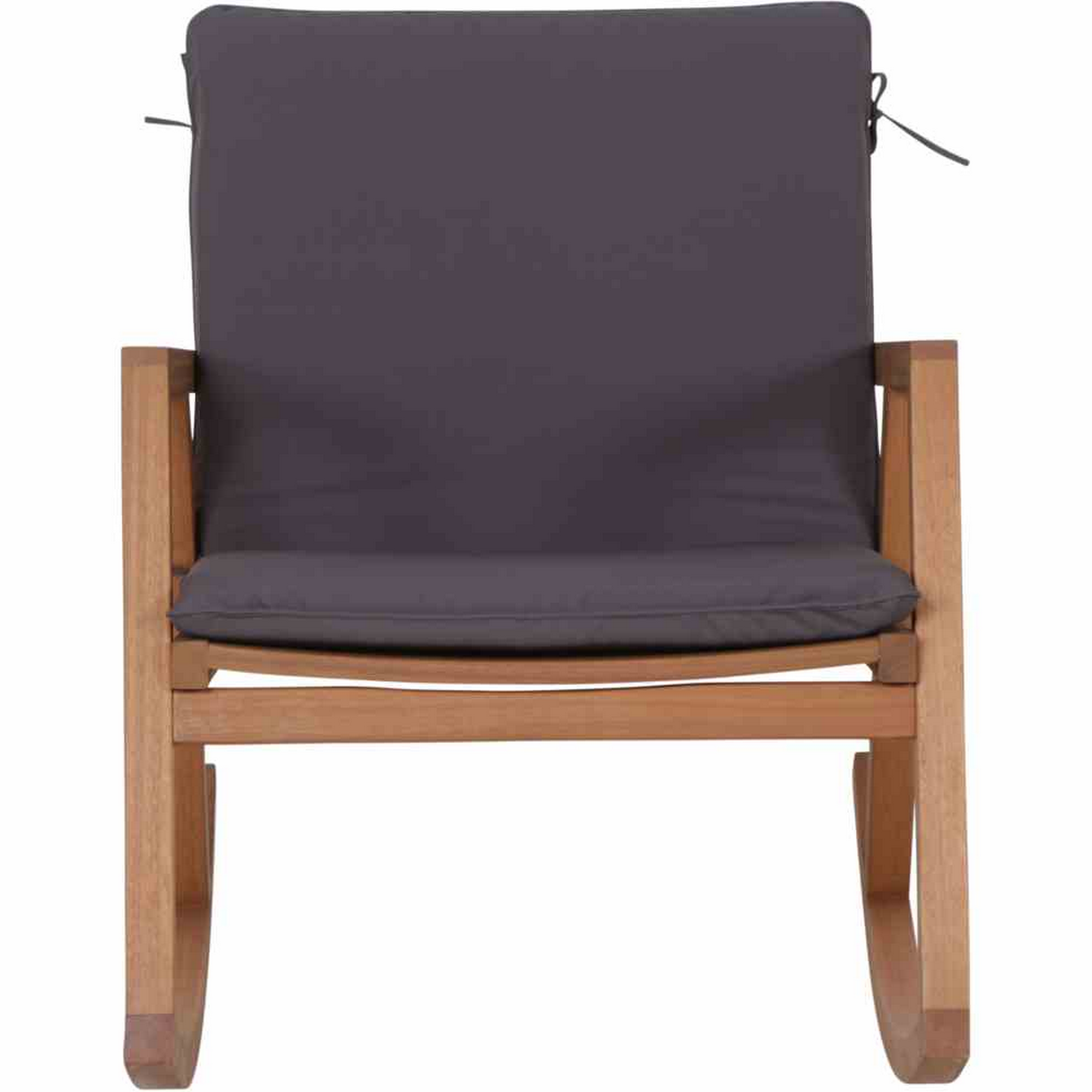 Schaukelstuhl 'Alva' teakfarben 92 x 68 x 86 cm