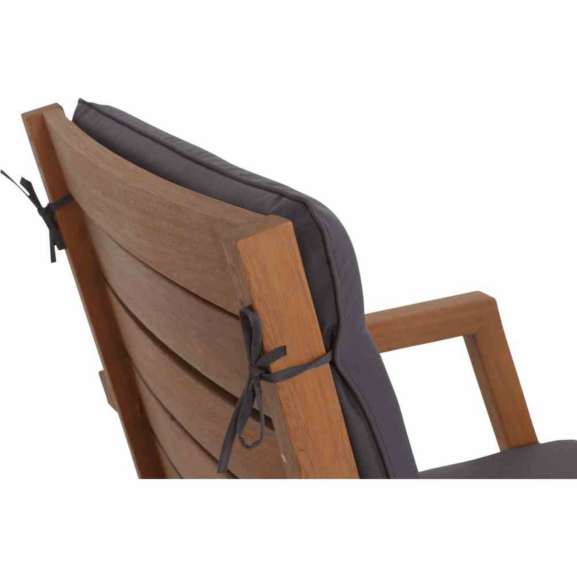 Schaukelstuhl 'Alva' teakfarben 92 x 68 x 86 cm