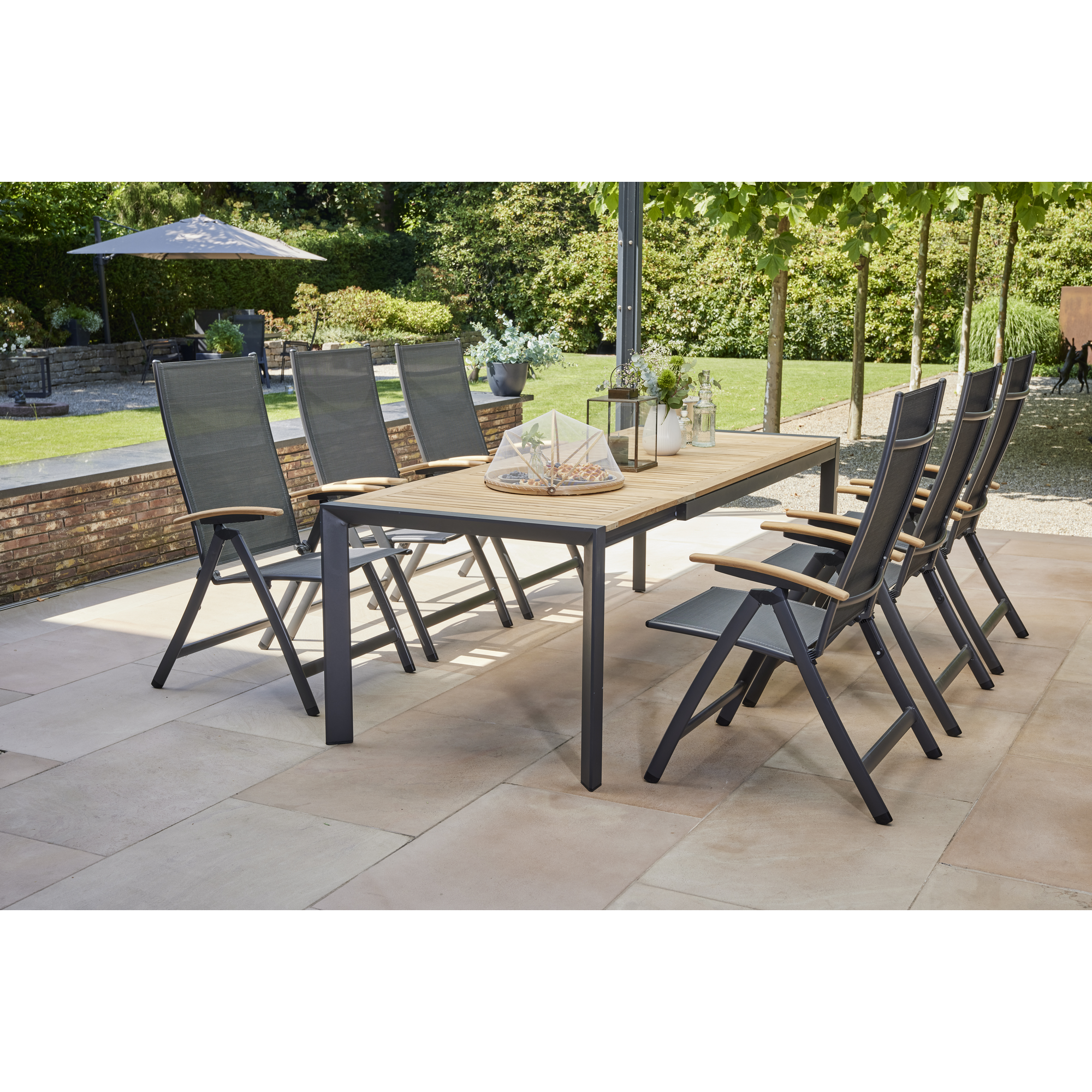 Sessel 'Savina XL' anthrazit