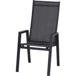 Stapelsessel 'Savona' matt anthrazit