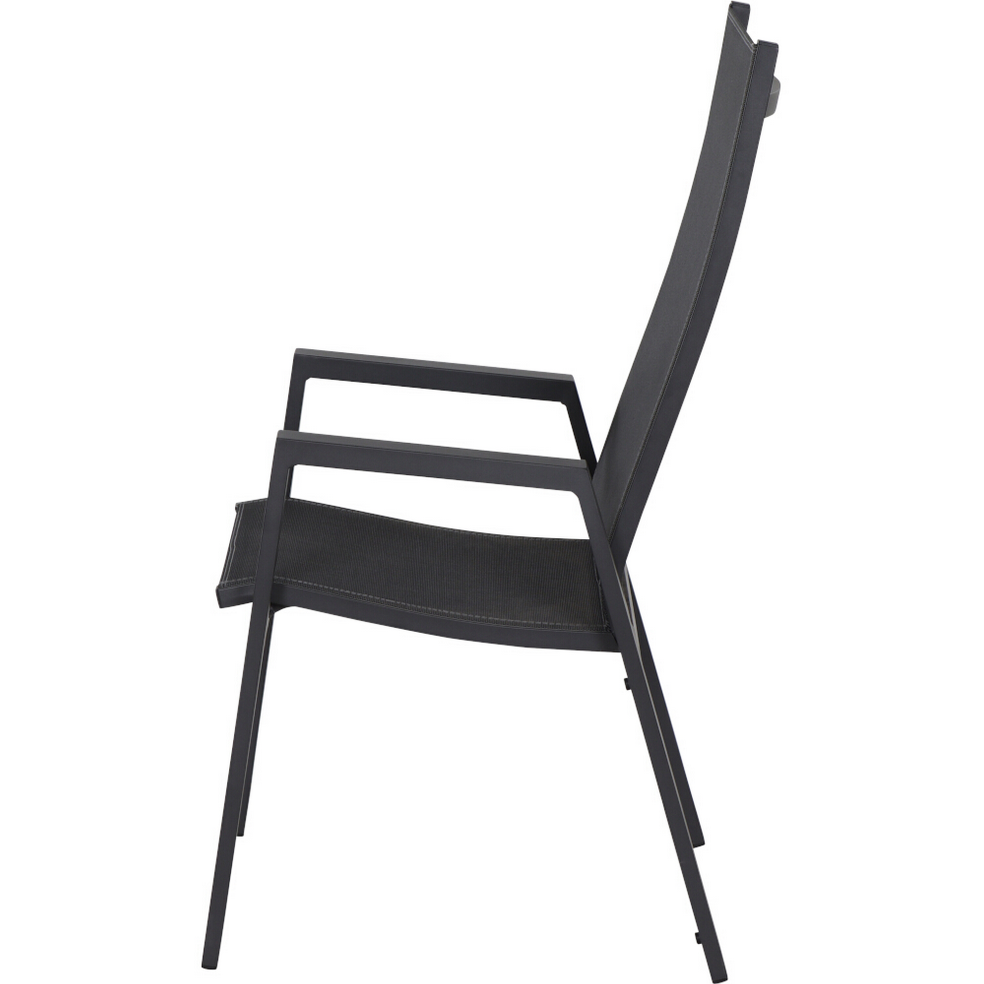 Stapelsessel 'Savona' matt anthrazit