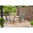 Gartenmöbel-Set mit Tisch und Stühlen aus Teakholz